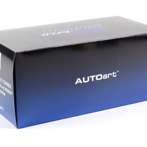 1:18 AUTOart Porsche 911 (930) Turbo WANGAN Midnight Blackbird Comic #1 Version