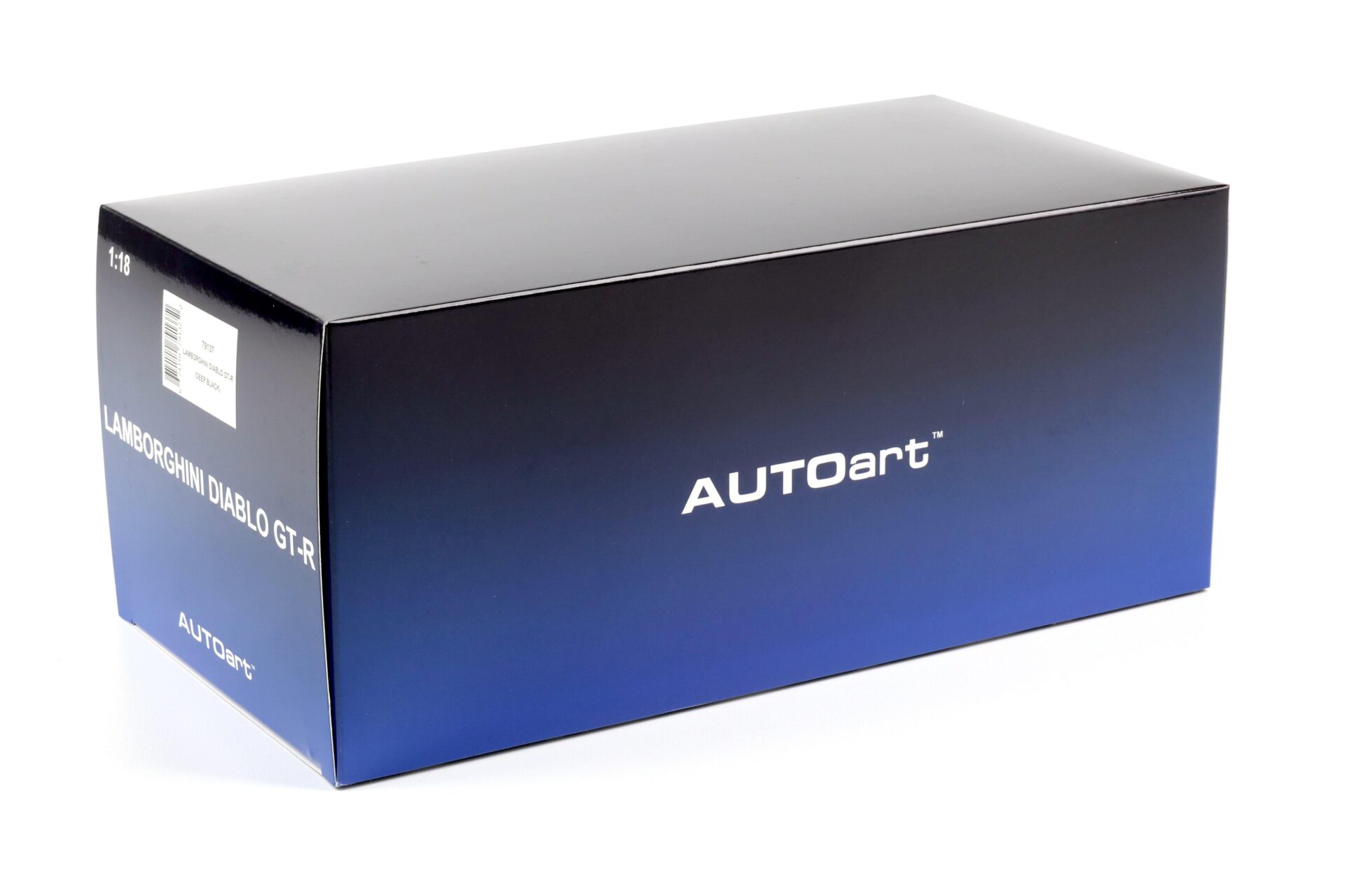 1:18 AUTOart Lamborghini Diablo GT-R Coupe 1999 Deep black 79137