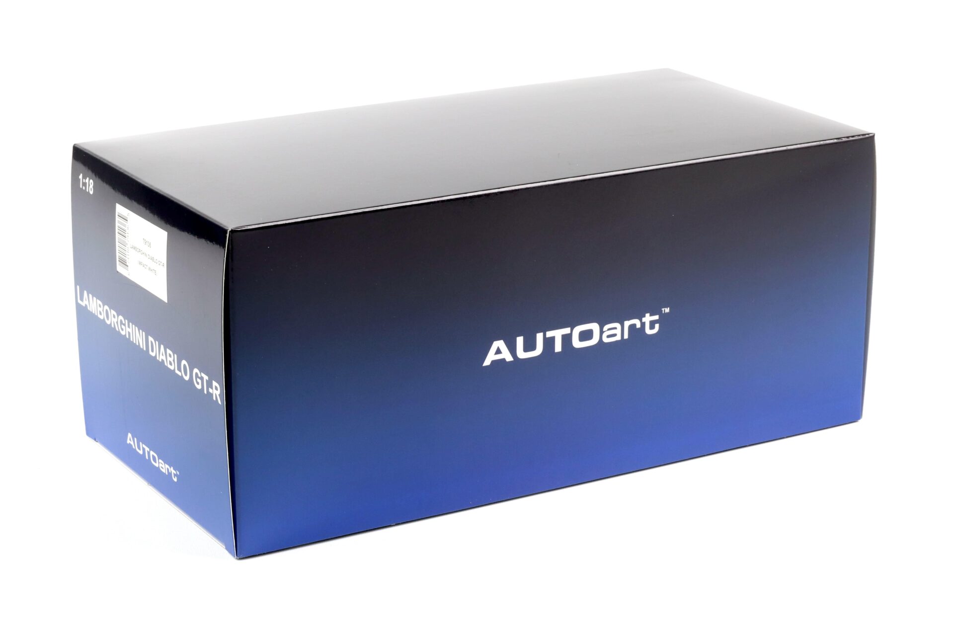 1:18 AUTOart Lamborghini Diablo GT-R Coupe 1999 Impact white 79136
