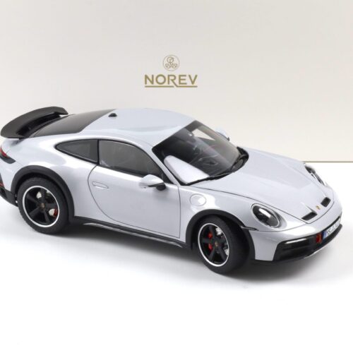 1:18 Norev Porsche 911 (992) Dakar Coupe 2023 Ice grey metallic 187242