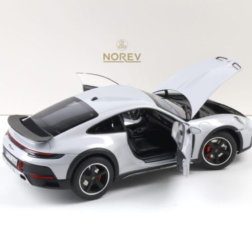 1:18 Norev Porsche 911 (992) Dakar Coupe 2023 Ice grey metallic 187242
