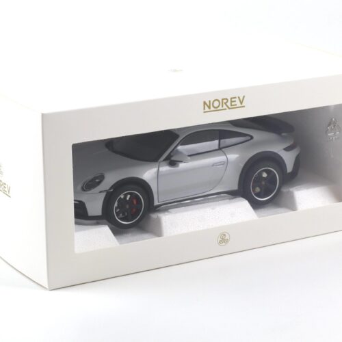 1:18 Norev Porsche 911 (992) Dakar Coupe 2023 Ice grey metallic 187242