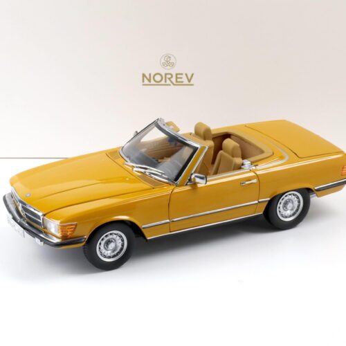 1:18 Norev Mercedes 450SL R107 Cabriolet 1975 Cayenne orange 183350