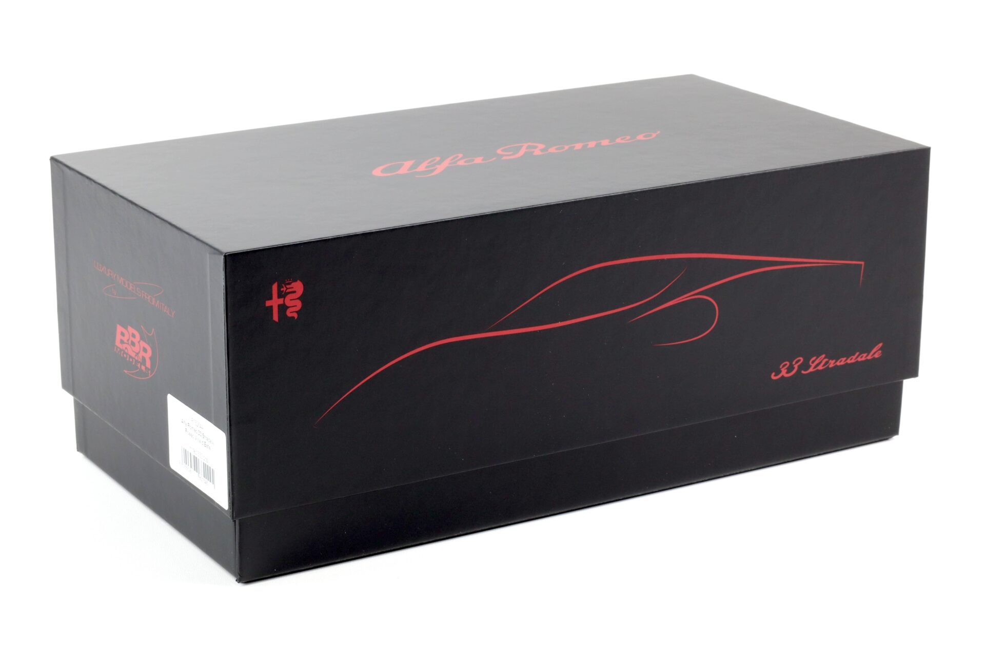 1:18 BBR Alfa Romeo 33 Stradale Rosso Villa d´Este red metallic - Limited 333 pcs.