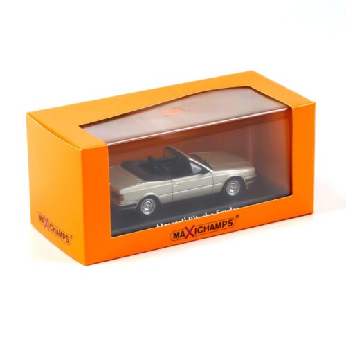 1:43 Minichamps Maxichamps Maserati Biturbo Spyder 1984 silver metallic