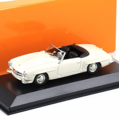 1:43 Minichamps Maxichamps Mercedes 190 SL Cabriolet 1955 white