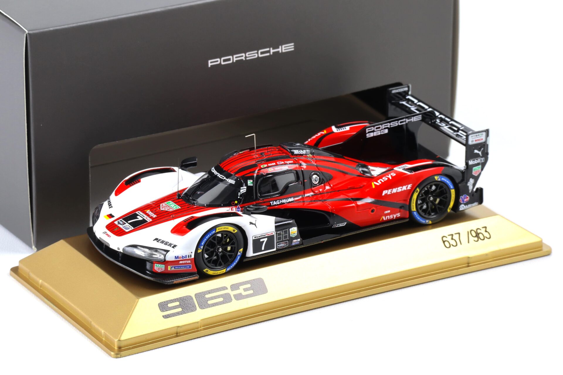 1:43 Spark Porsche 963 Winner 24h Daytona 2025 #7 red/ black WAP DEALER
