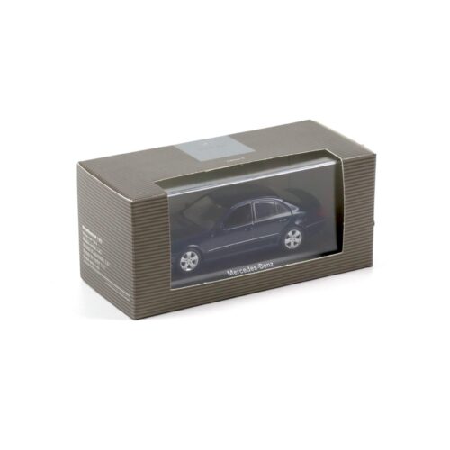 1:43 Minichamps Mercedes E-Klasse Limousine W211 tanzanite blue DEALER VERSION
