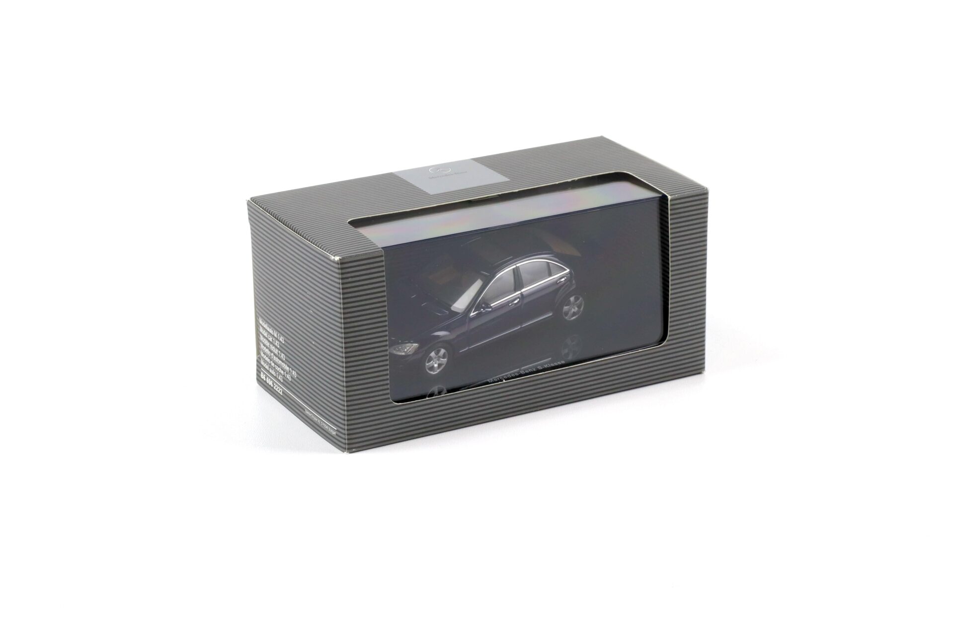 1:43 AUTOart Mercedes S-Klasse W221 Limousine tanzanite blue DEALER VERSION