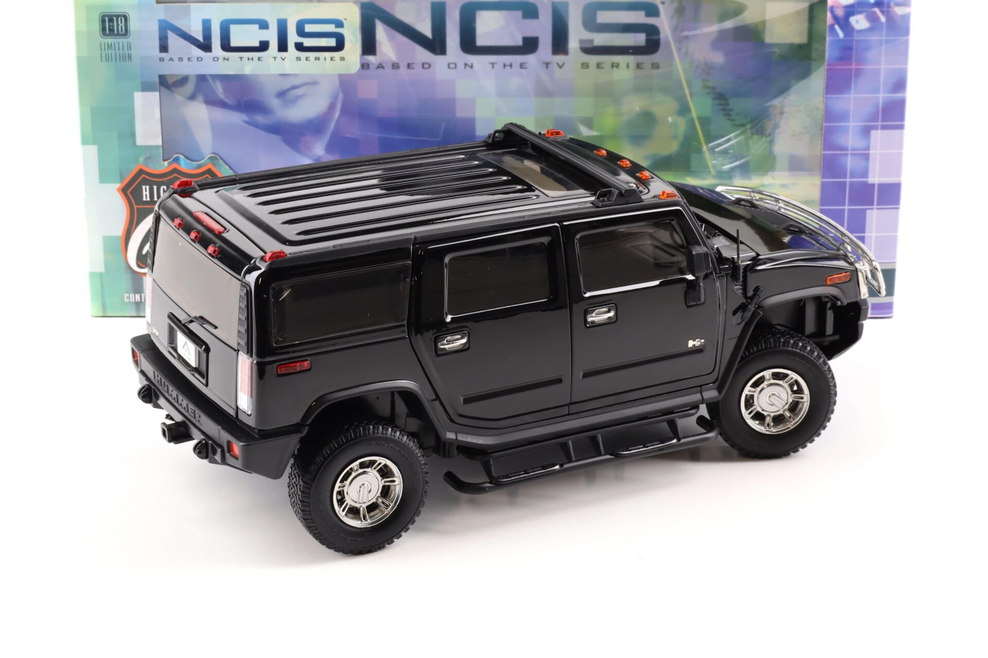 1:18 Highway61 Hummer H2 black 2006 NCIS TV Series