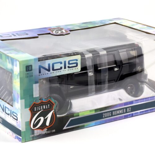 1:18 Highway61 Hummer H2 black 2006 NCIS TV Series