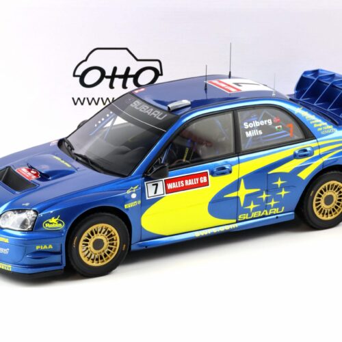 1:12 OTTO mobile G092 Subaru Impreza S9 WRC Rally of Wales 2003 Solberg #7