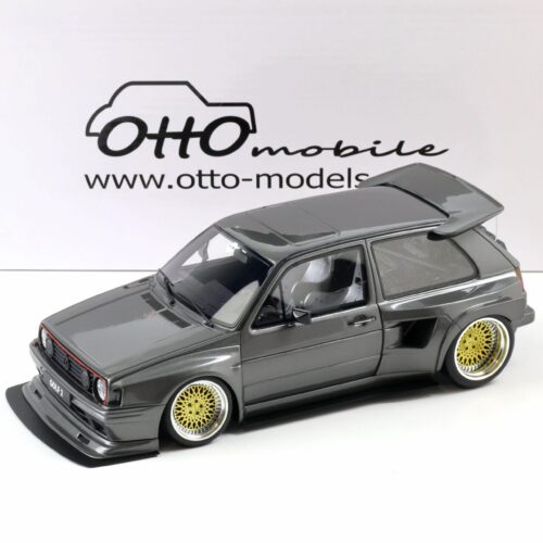 1:18 OTTO mobile OT476 VW Golf II 2 GTI by Kyzyl Saleem Ascot grey metallic 2021