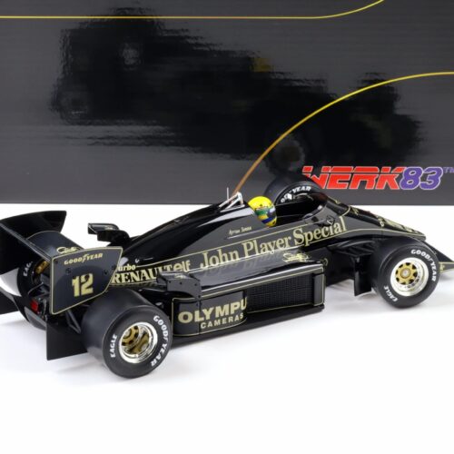 1:18 WERK83 Ayrton Senna Lotus 97T #12 F1 Monaco GP 1985 Pole Position