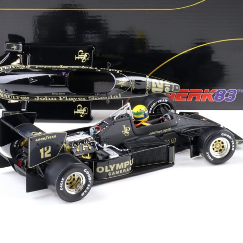 1:18 WERK83 Ayrton Senna Lotus 97T #12 F1 Monaco GP 1985 Pole Position