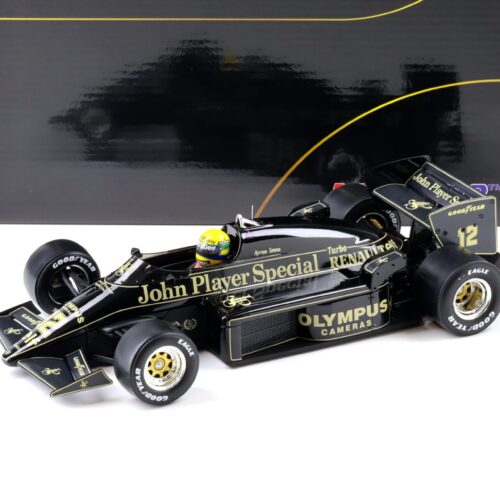 1:18 WERK83 Ayrton Senna Lotus 97T #12 F1 Monaco GP 1985 Pole Position