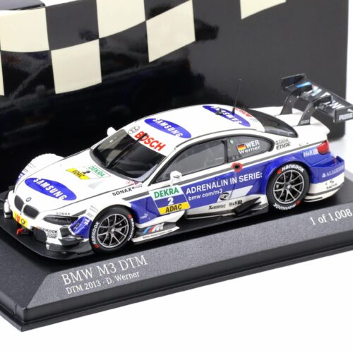 1:43 Minichamps BMW M3 DTM E92 Team Schnitzer #2 D.Werner DTM 2013