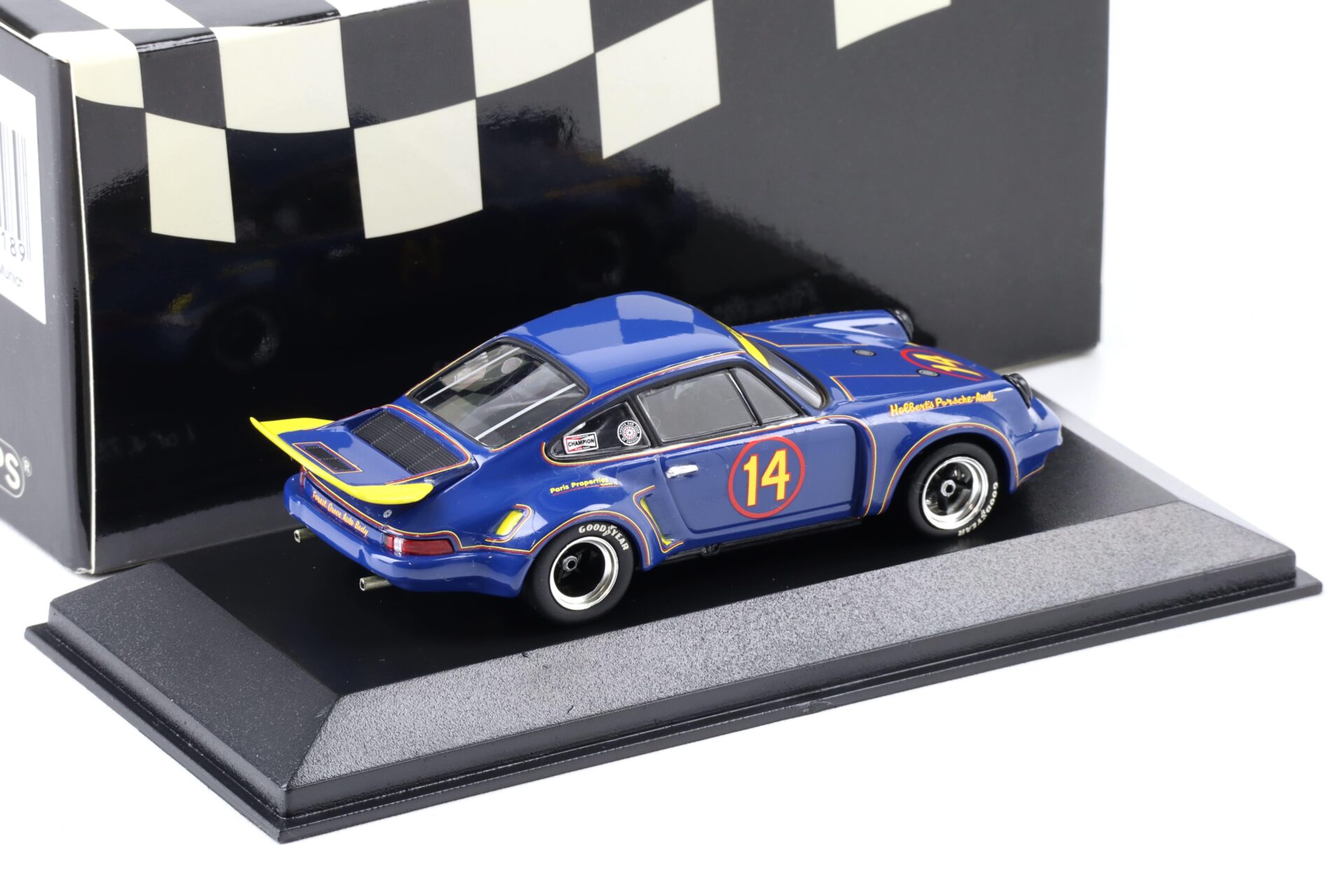 1:43 Minichamps Porsche 911 Carrera RSR 3.0 Trans Am 1974 Al Colbert #14