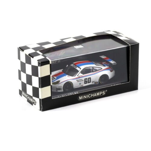 1:43 Minichamps Porsche 911 996 GT3 RS 2004 Barber Park 250 Brunos #60 Franchitti