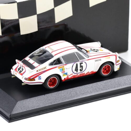 1:43 Minichamps Porsche 911 Carrera RSR 2.8 Class Winner 24h Le Mans 1973 Kremer