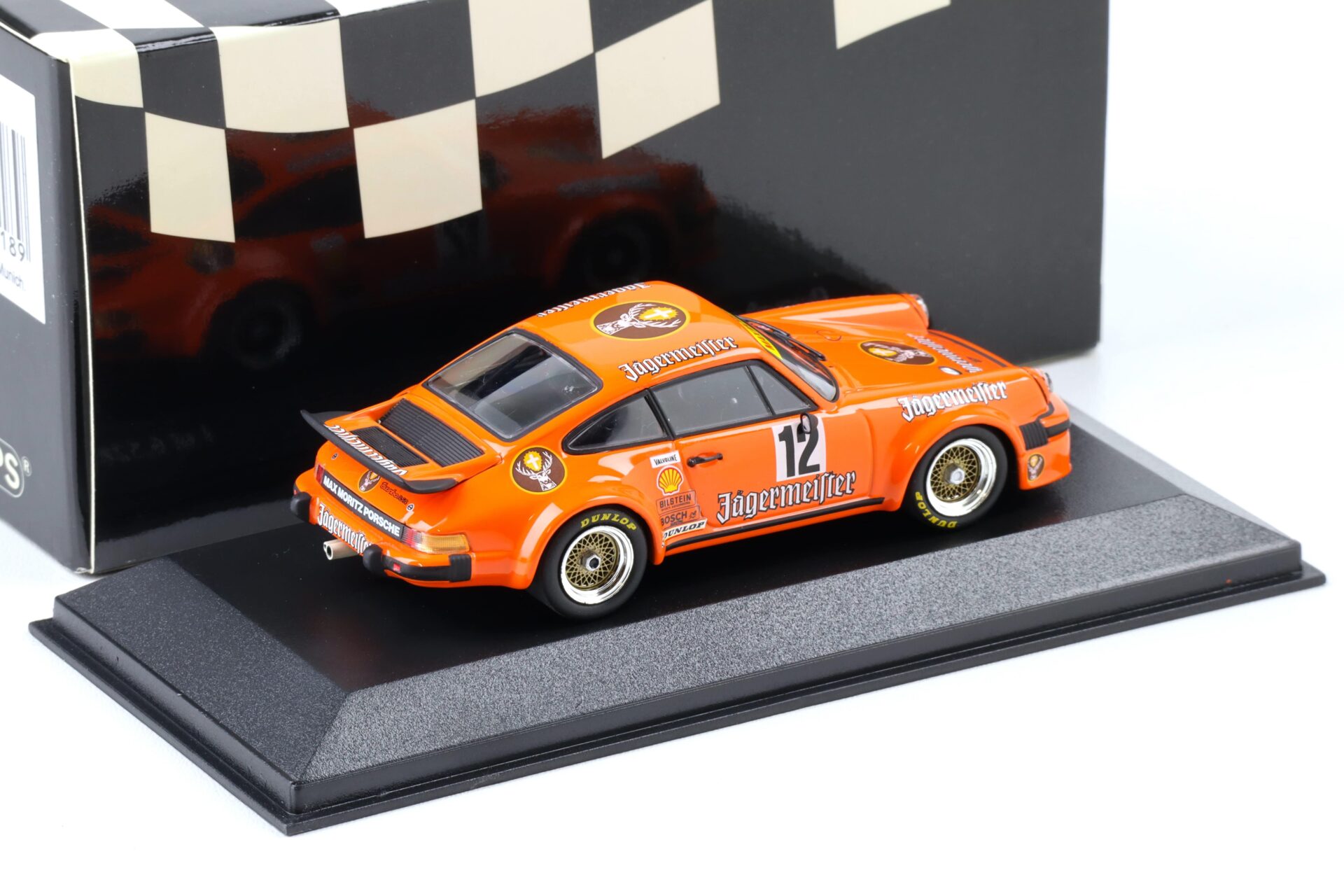 1:43 Minichamps Porsche 934 ADAC Eifelrennen DRM 1976 Winner Kelleners #12