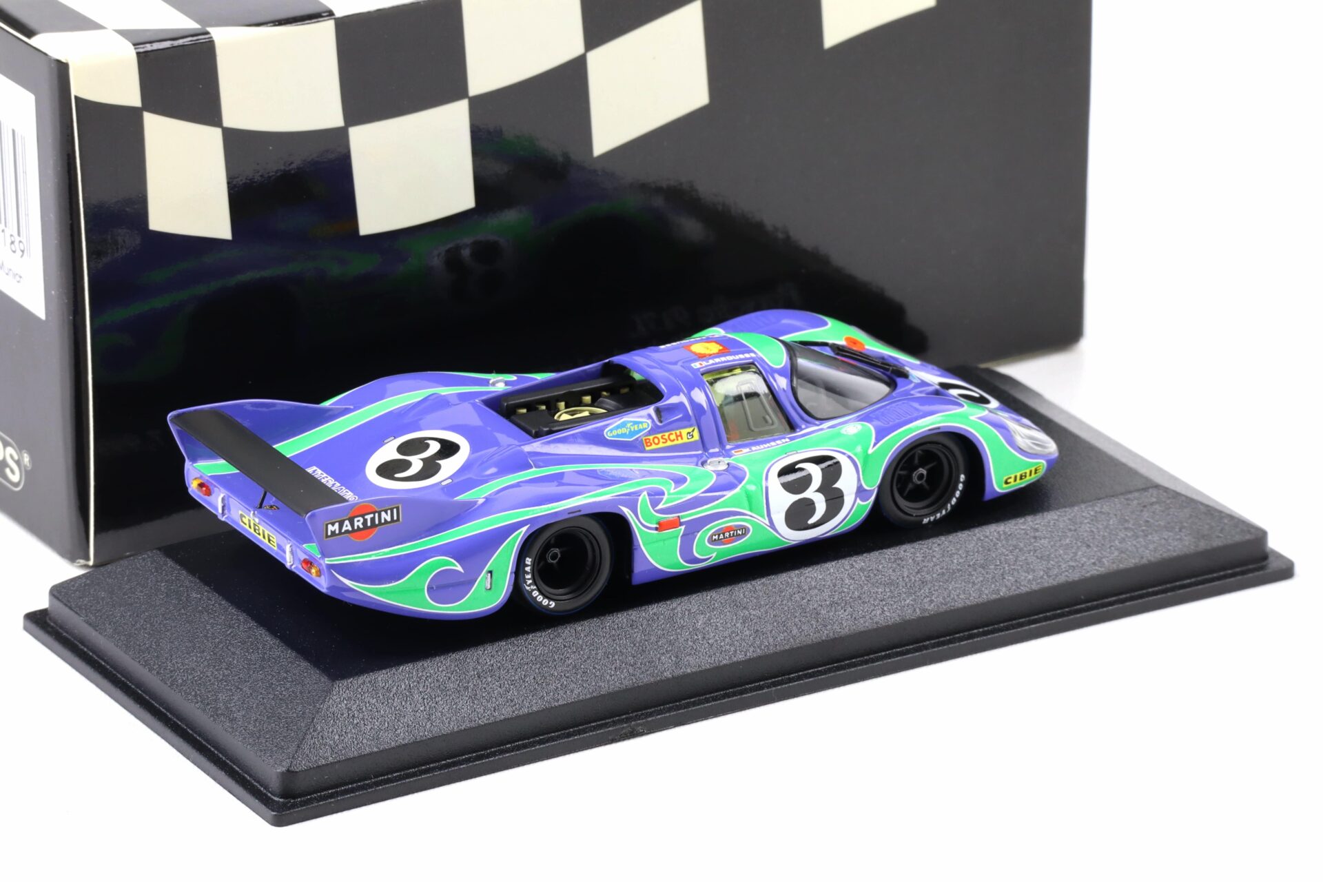 1:43 Minichamps Porsche 917L 24h Le Mans 1970 Hippie #3 Larousse / Kauhsen