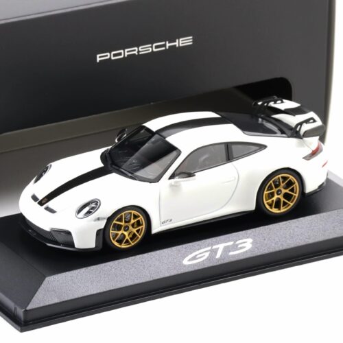 1:43 Minichamps Porsche 911 992.2 GT3 Coupe white/ gold wheels WAP DEALER