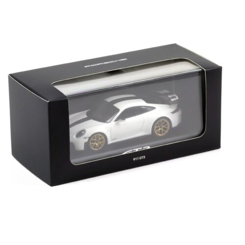 1:43 Minichamps Porsche 911 992.2 GT3 Coupe white/ gold wheels WAP DEALER