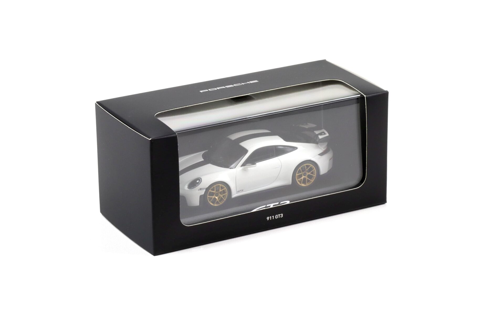 1:43 Minichamps Porsche 911 992.2 GT3 Coupe white/ gold wheels WAP DEALER