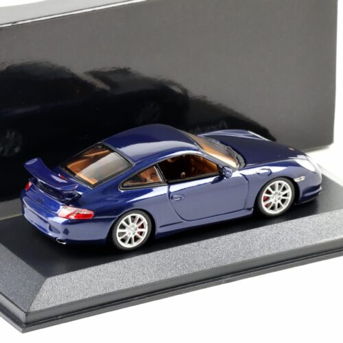 1:43 Minichamps Porsche 911 996 GT3 Coupe Lapis blue metallic 2003