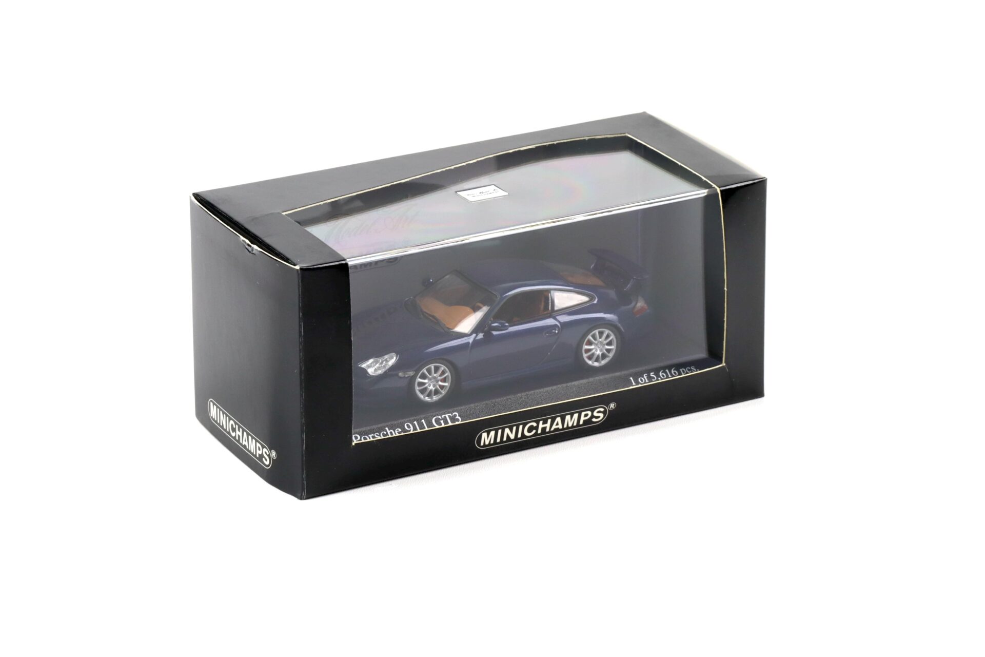 1:43 Minichamps Porsche 911 996 GT3 Coupe Lapis blue metallic 2003