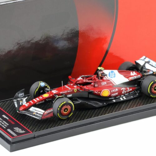 1:43 BBR Ferrari SF-25 F1 Chinese GP 2025 Sprint Race Winner Hamilton #44 - Limited 399 pcs.