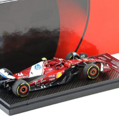 1:43 BBR Ferrari SF-25 F1 Chinese GP 2025 Sprint Race Winner Hamilton #44 - Limited 399 pcs.