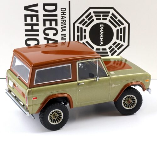 1:18 Greenlight 1970 Ford Bronco green/ brown TV Series LOST