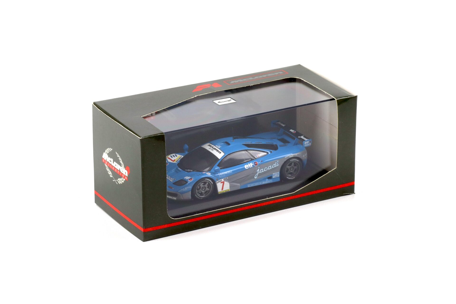1:43 Minichamps McLaren F1 GTR Ring Jacadi Giroix/ Grouillard #7 blue