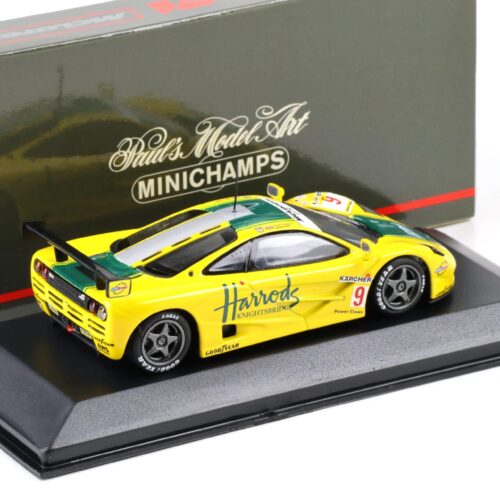 1:43 Minichamps McLaren F1 GTR Ring Mach One Harrods #9 Wallace/ Bell