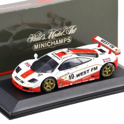1:43 Minichamps McLaren F1 GTR Le Mans #49 WEST FM Nielsen/ Bscher/ Mass