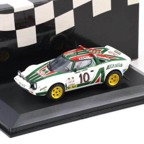 1:43 Minichamps Lancia Stratos Alitalia 1st Rally Monte Carlo 1976 Maiga/ Munari #10