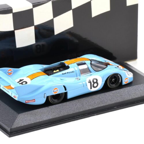 1:43 Minichamps Porsche 917L Gulf 24h Le Mans 1971 Rodriguez/ Oliver #18