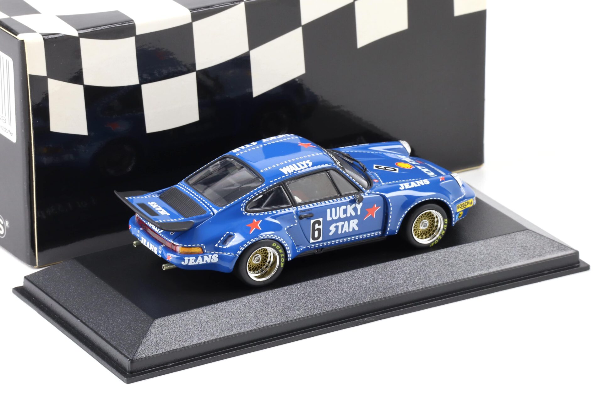 1:43 Minichamps Porsche 911 Carrera RSR 3.0 Int. Supersprint Nürburgring 1975 Siewertsen