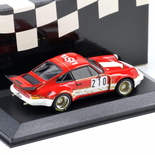 1:43 Minichamps Porsche 911 Carrera RSR 3.0 Mengen Airfield Races 1974 Lienhard #210