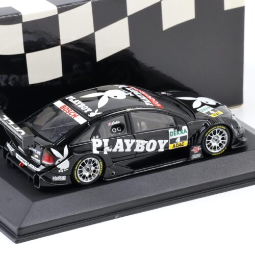 1:43 Minichamps Opel Vectra GTS V8 DTM 2004 Playboy L.Aiello #4 OPC Team Phoenix