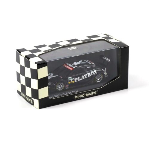 1:43 Minichamps Opel Vectra GTS V8 DTM 2004 Playboy L.Aiello #4 OPC Team Phoenix