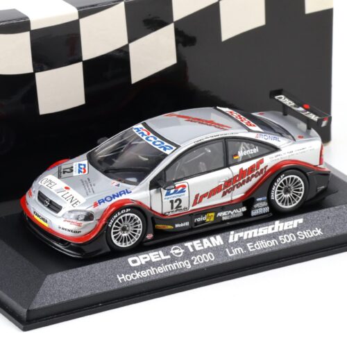 1:43 Minichamps Opel Astra DTM 2000 Team Irmscher #12 Menzel - Limited 500 pcs.