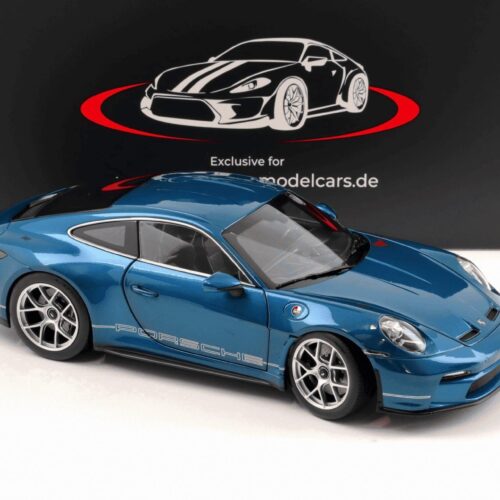 1:18 Norev Porsche 911 992 S/T Sonderwunsch PTS+ Amazonas green - Limited 500 pcs.