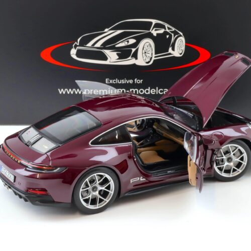 1:18 Norev Porsche 911 992 S/T Heritage Package Amethyst metallic - Limited 500 pcs.