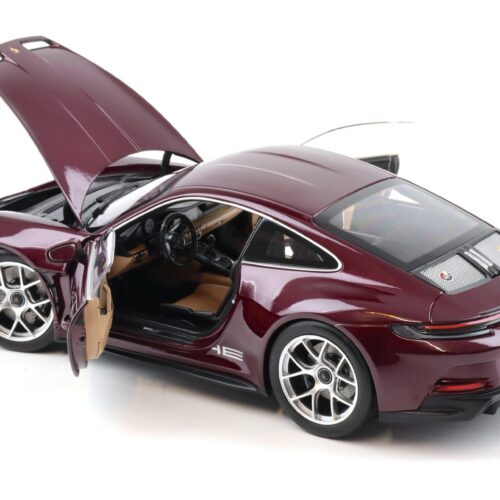 1:18 Norev Porsche 911 992 S/T Heritage Package Amethyst metallic - Limited 500 pcs.