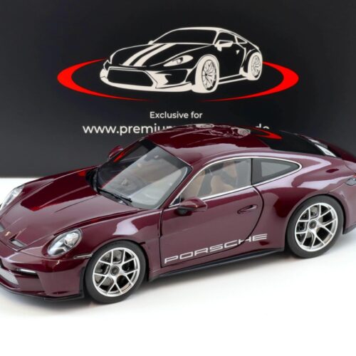 1:18 Norev Porsche 911 992 S/T Heritage Package Amethyst metallic - Limited 500 pcs.