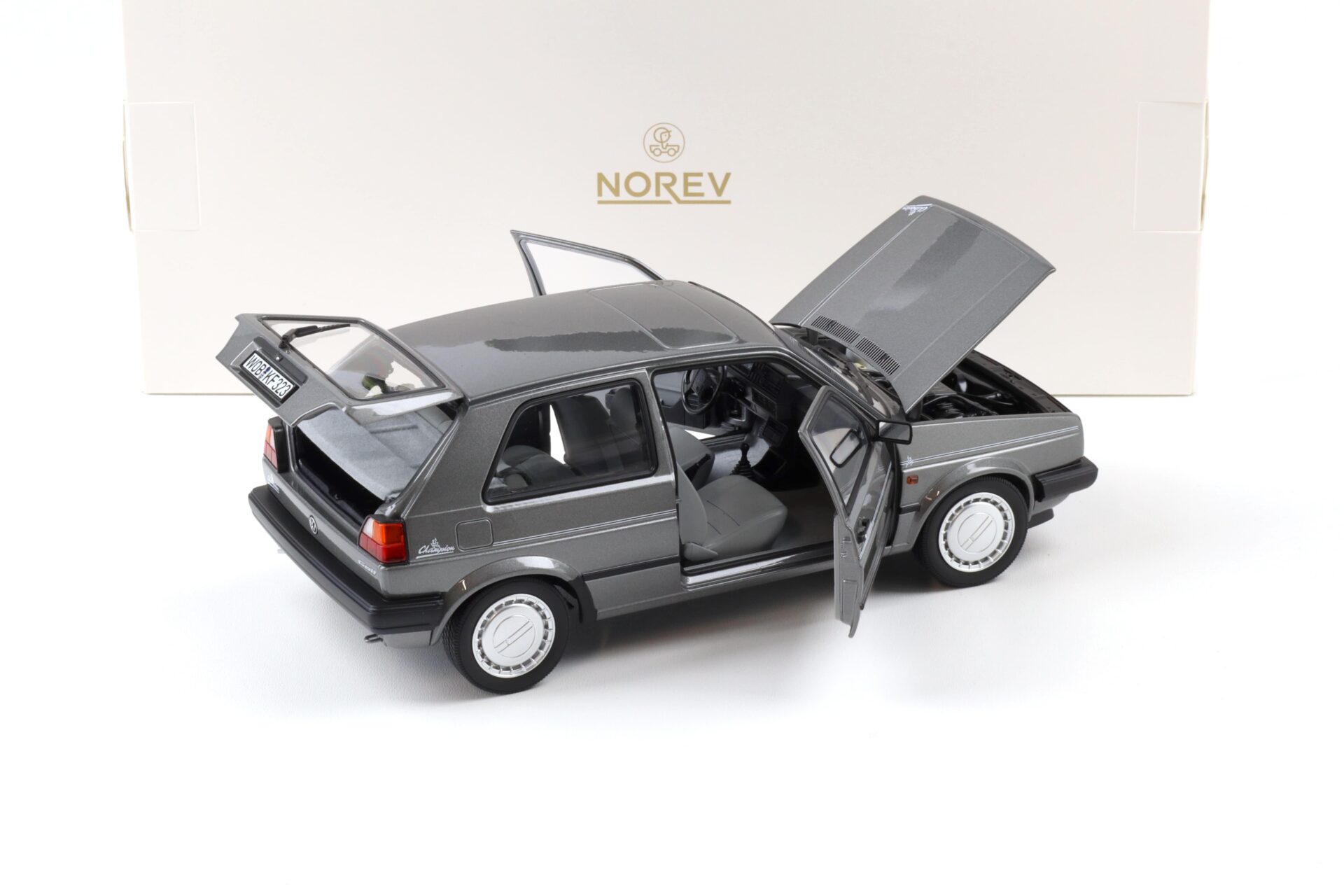 1:18 Norev VW Golf II 2 Champion 1989 grey metallic 188564