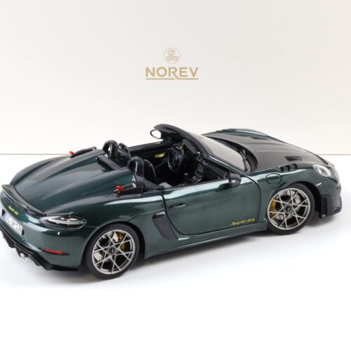 1:18 Norev Porsche 718 Spyder RS Weissach Package 2023 Forest green metallic